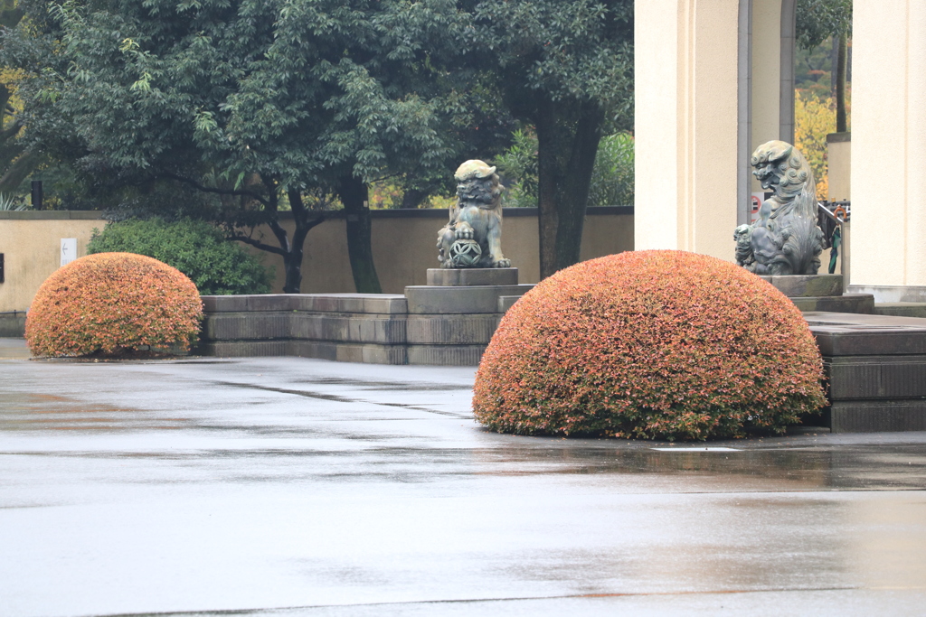 都、庭園美術館の秋2