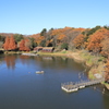 晩秋の湖畔ー１