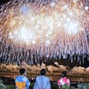 降り注ぐ