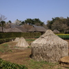 古民家と藁ぼっち