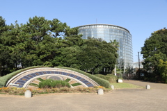 日時計の有る庭園