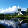 湖のある公園