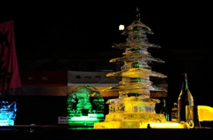 2014氷の祭典 五重塔