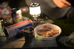 夏のキャンプ