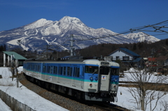 名峰の里を走る