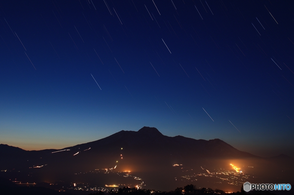 夜空の散歩道