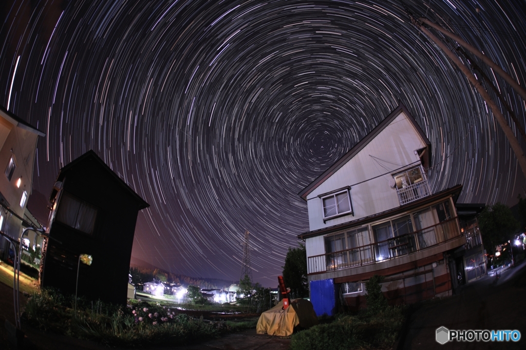 北の空