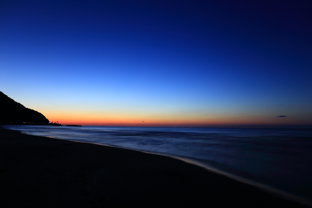 沈む夕陽