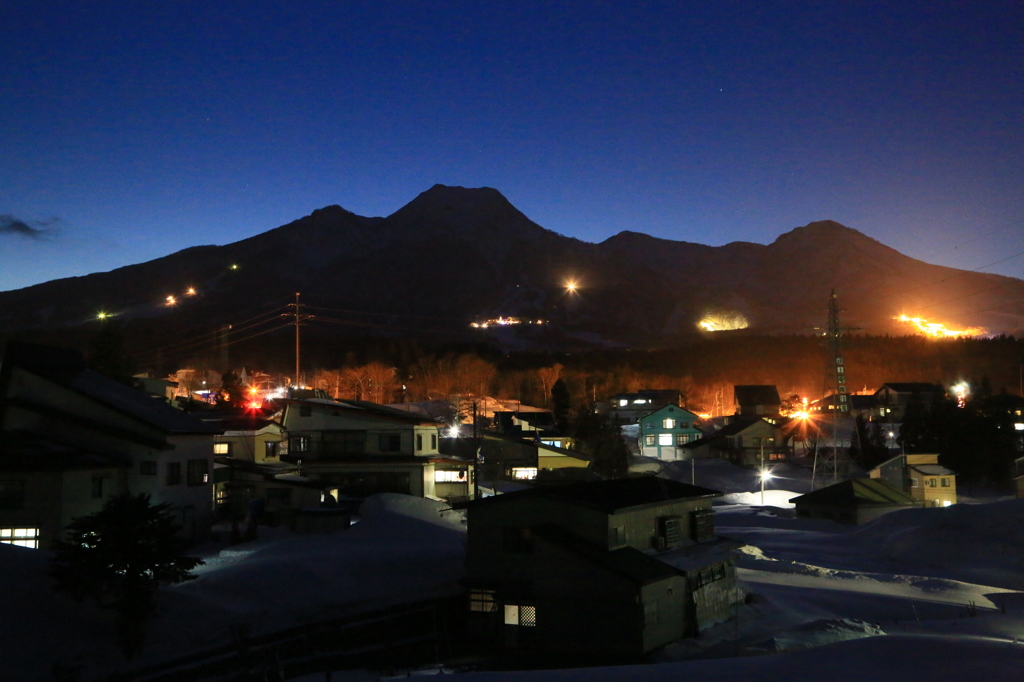 名峰妙高山
