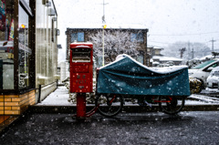 私的初雪。