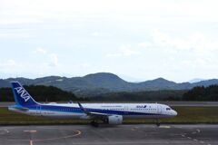 広島空港にて６