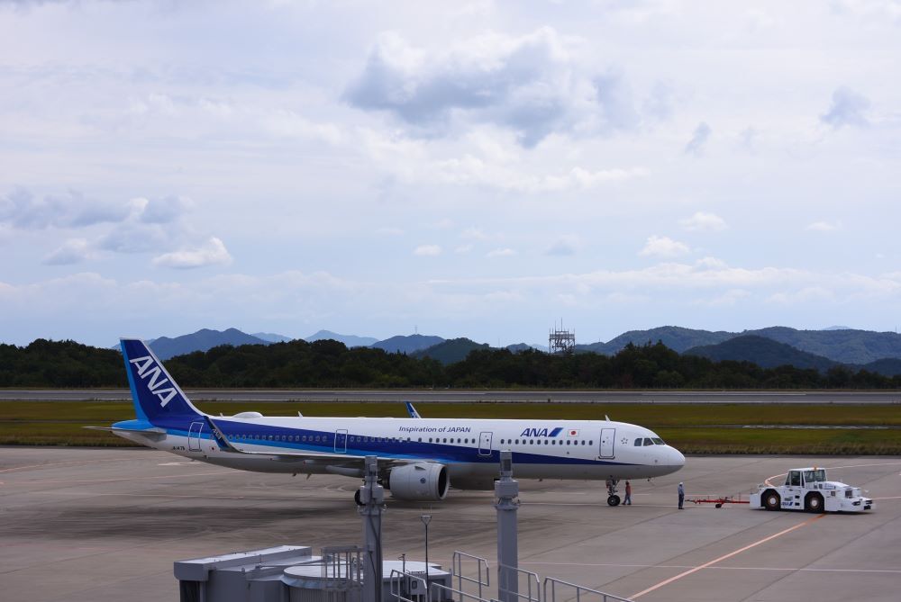 広島空港にて　４