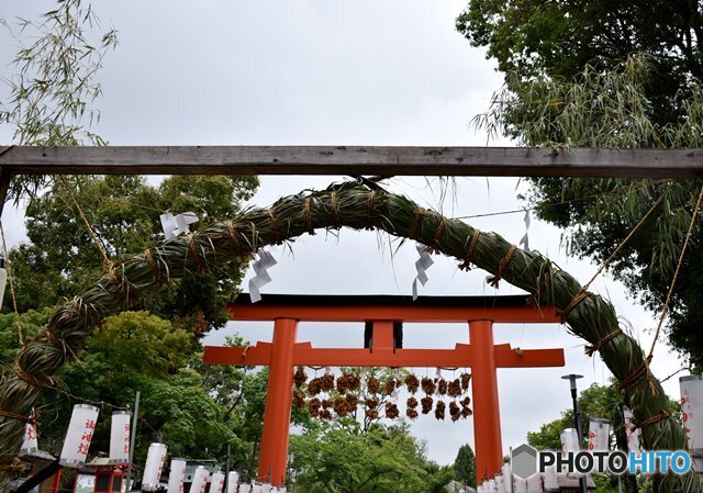 茅の輪くぐり　３