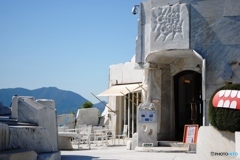 未来心の丘にあるカフェ