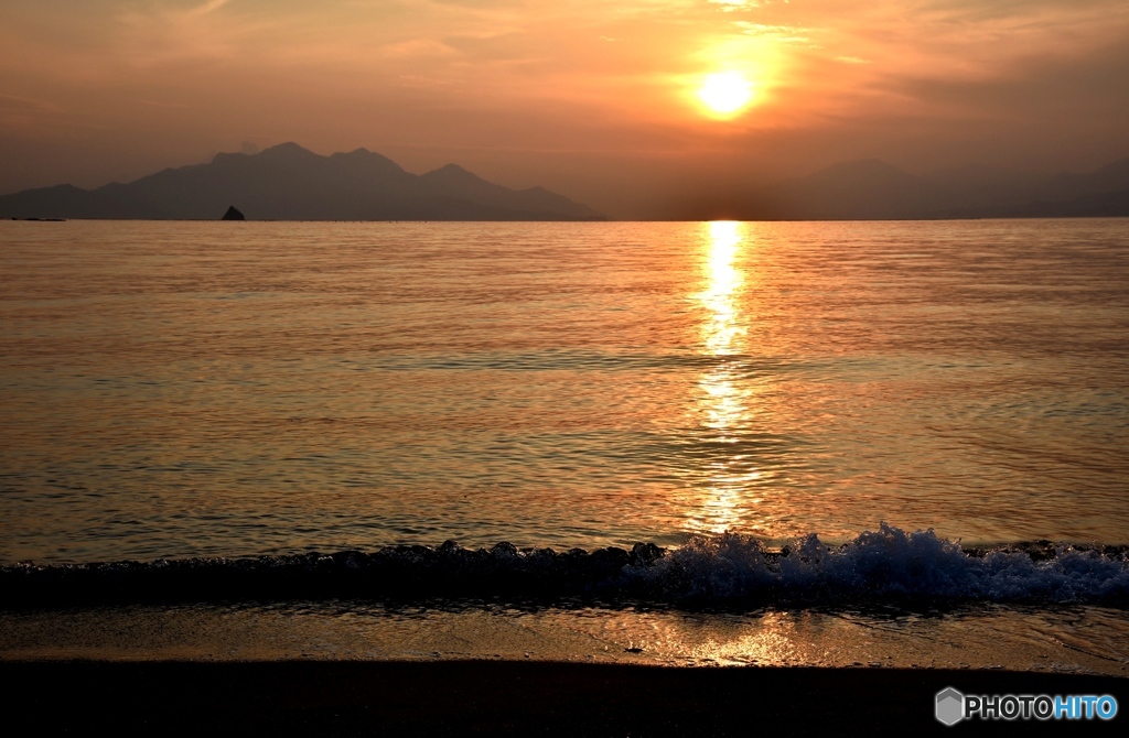 瀬戸の夕景
