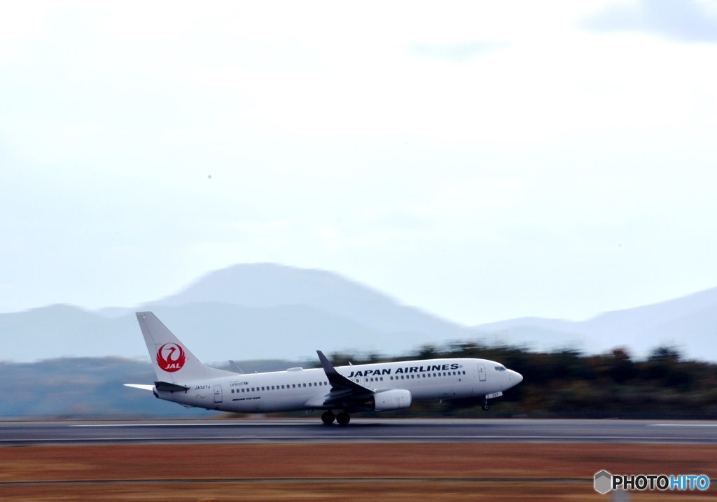 広島空港にて　３