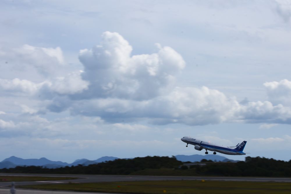 広島空港にて　９