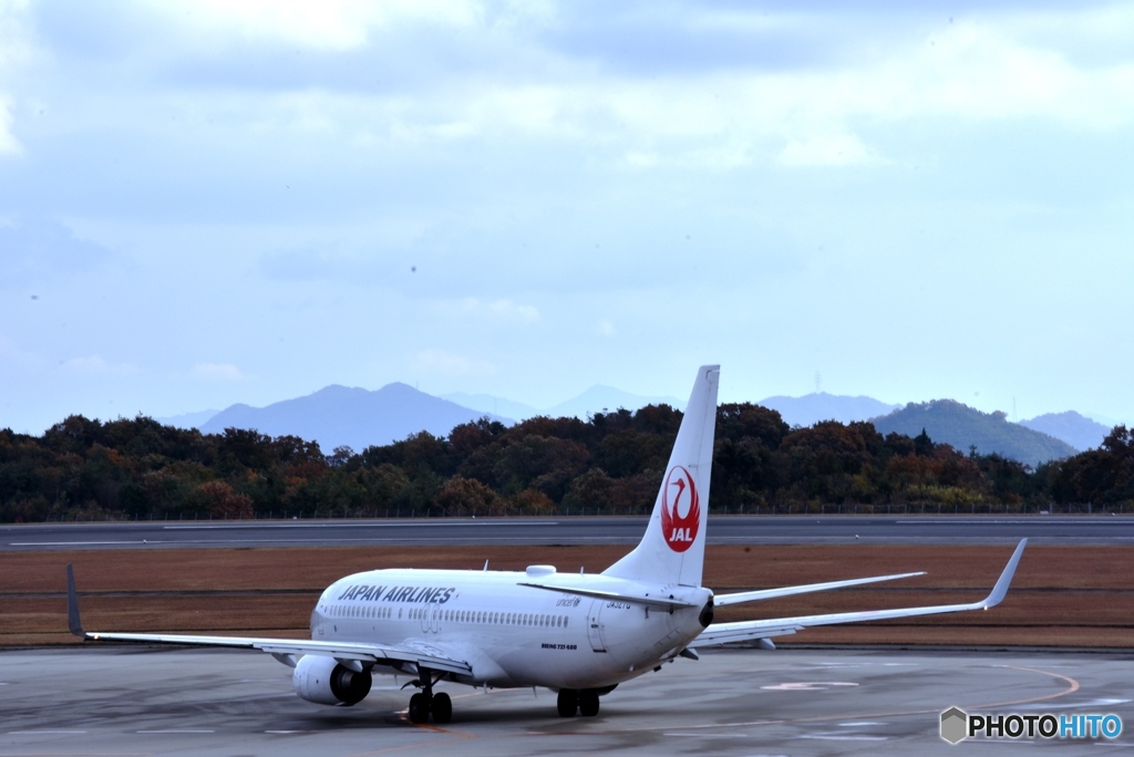 広島空港にて　２