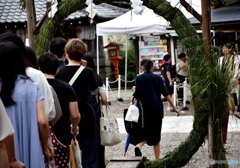 茅の輪くぐり　７