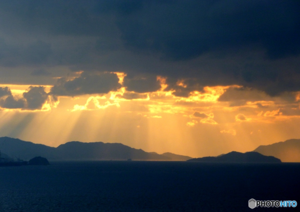 瀬戸の夕景