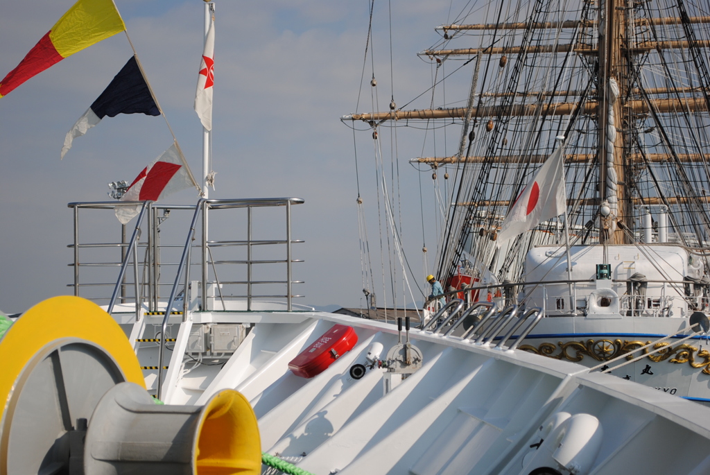 広島丸と日本丸