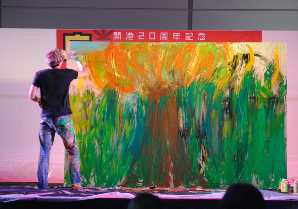 ライブペインティング　４