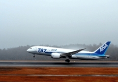 雨の滑走路　４