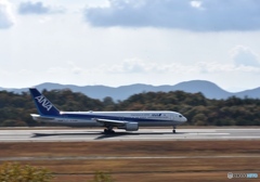 広島空港にて　３