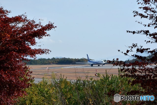 広島空港にて　２