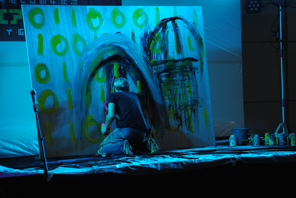 ライブペインティング　３