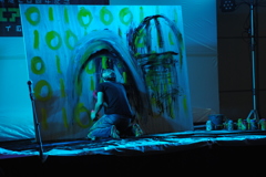 ライブペインティング　３