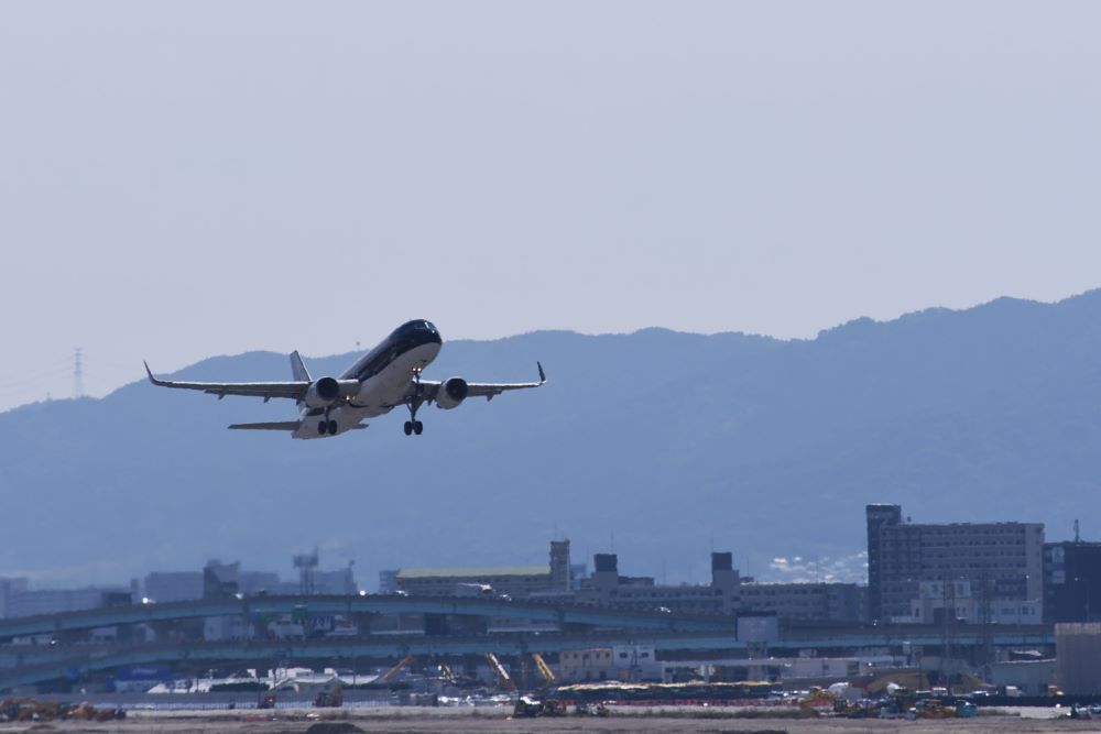 福岡空港にて　３