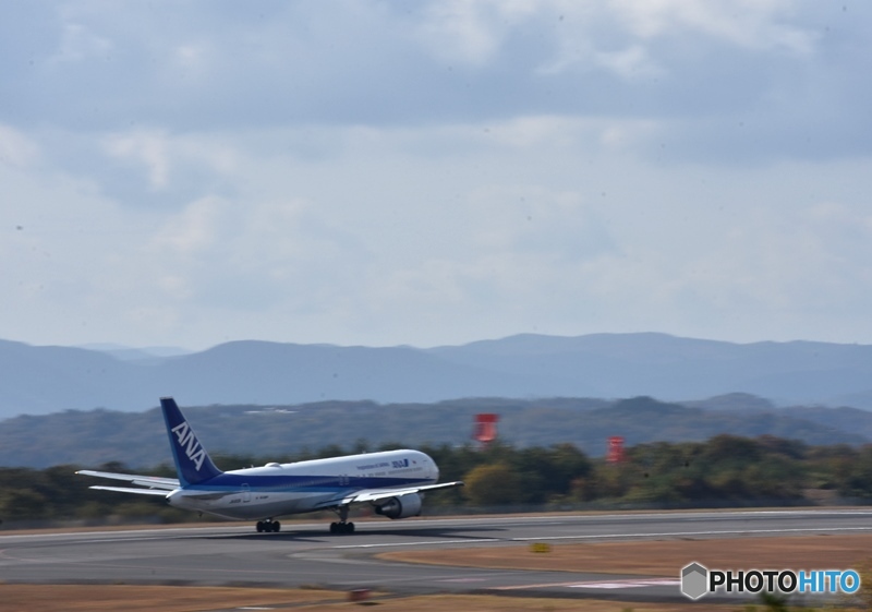 広島空港にて　４