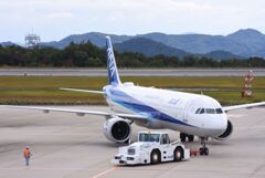 広島空港にて　２