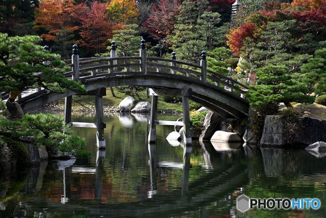 三景園の紅葉　２９