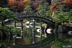 三景園の紅葉　２９