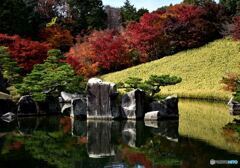 三景園の紅葉　３０