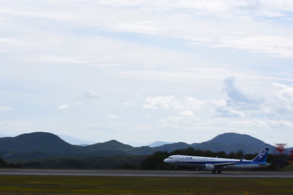 広島空港にて　７