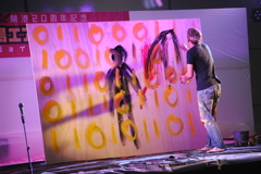ライブペインティング　２