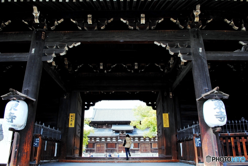 東寺　南大門