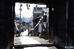 八幡神社の参道