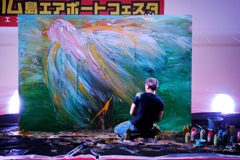 ライブペインティング　５
