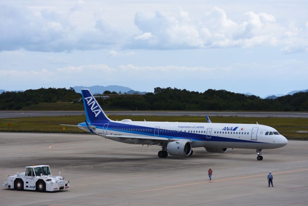 広島空港にて　５