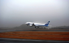 雨の滑走路　６