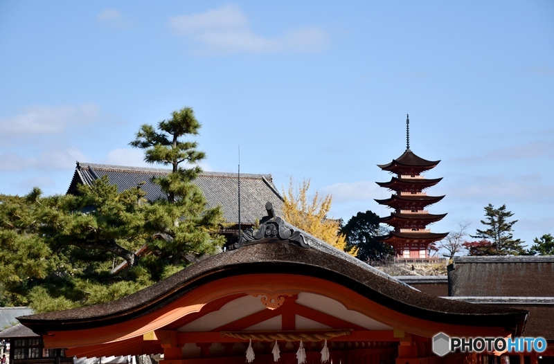 秋の宮島　１０