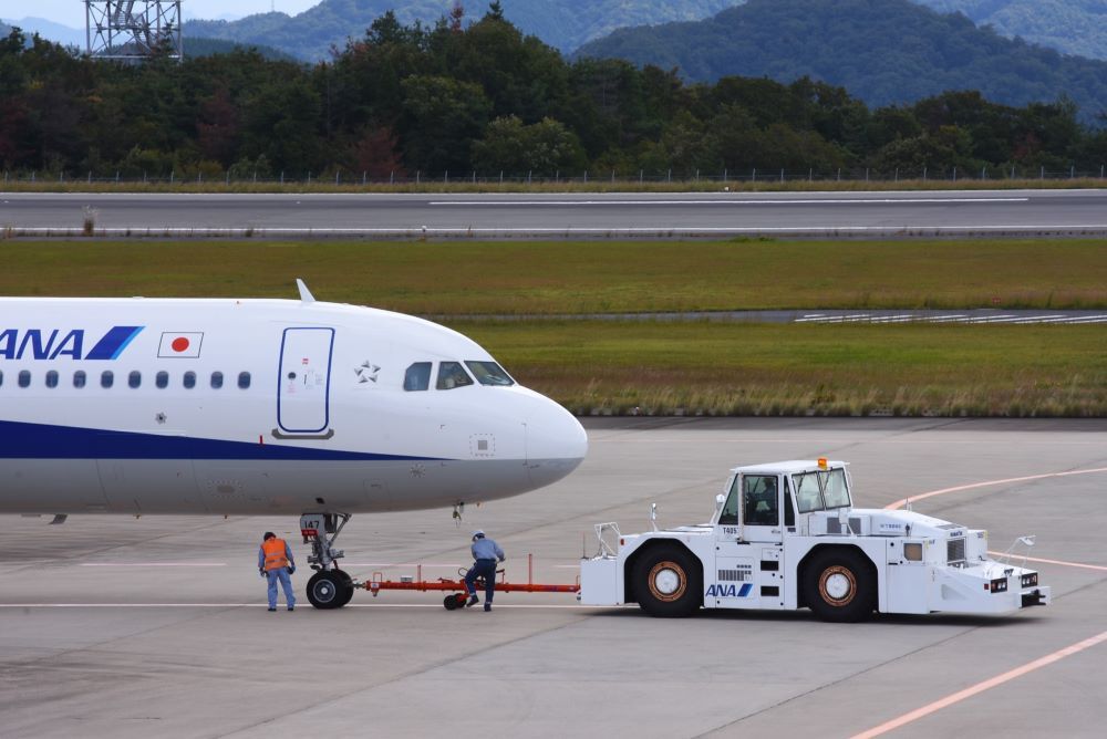 広島空港にて　３