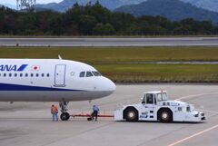 広島空港にて　３