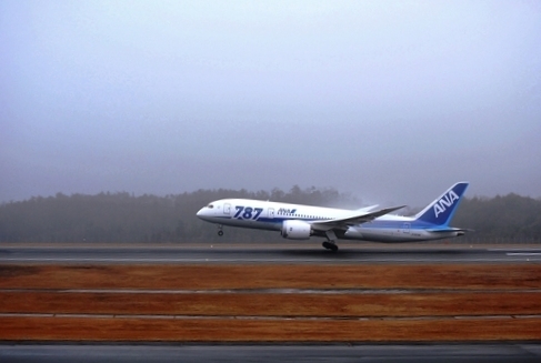 雨の滑走路　３