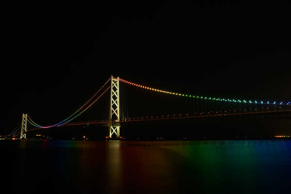 明石海峡大橋（レインボー）