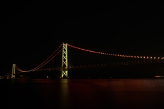 明石海峡大橋（ピンク）